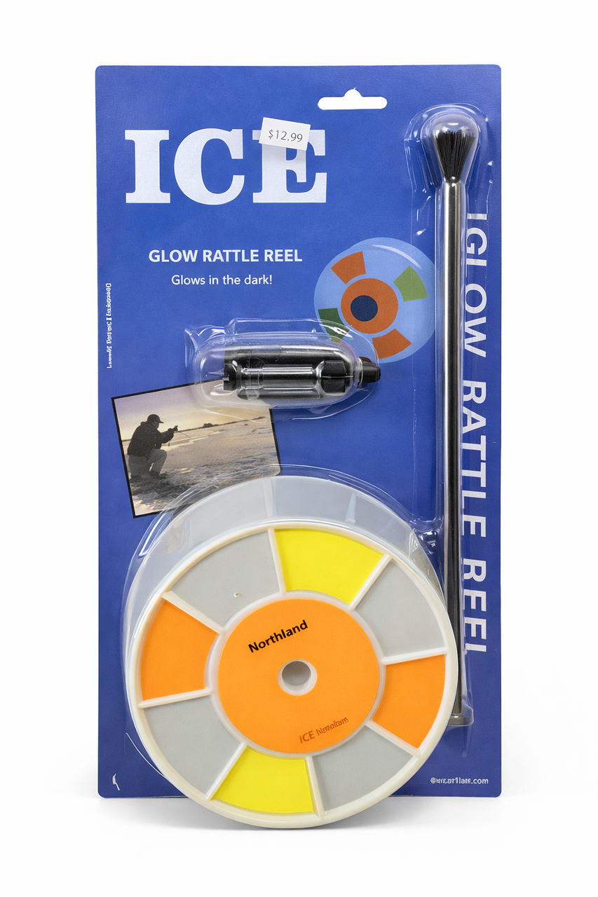 best ice fishing rattle reel Rattle Reel Glow in the Dark