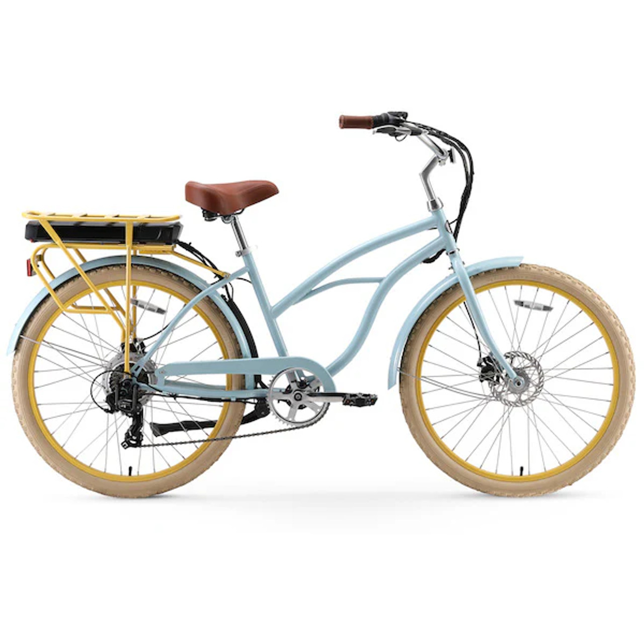 Sixthreezero Around the Block Women's 500W 7-Speed Deluxe