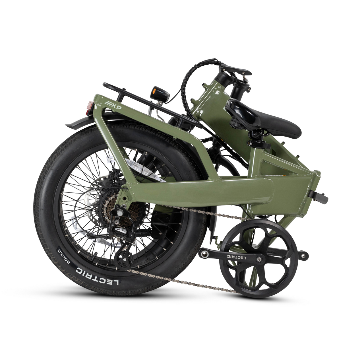 green electric bicycle Aipas M1 Pro Xterrain ST Ebike Equipped with a 48V 13Ah Lithium Battery Sixthreezero Hybrid Electric Bike With