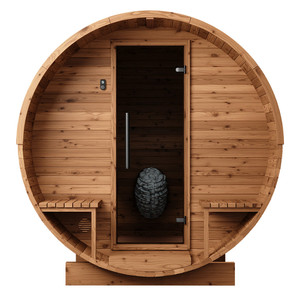Thermory Sauna Natural Barrel 4 Person - No Window - Nº61 Thermory Sauna Natural Barrel 4 Person - No Window - Nº61
