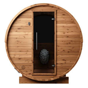 Thermory Sauna Natural Barrel 6 Person - Window - Nº62 Thermory Sauna Natural Barrel 6 Person - Window - Nº62