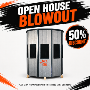 NXT Gen Hunting Blind 5' (8-sided) Mini Economy - Side Entry