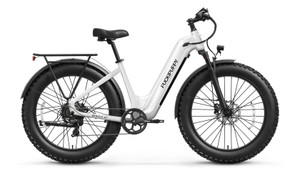 PUCKIPUPPY Beagle 2 ST White - Fat Tire Step-Through Electric Bike PUCKIPUPPY Beagle 2 ST White - Fat Tire Step-Through Electric Bike