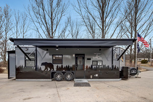 2026 Ice Castle Bear Cave 8x26V RV Camper & Fish House