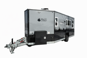 2025 Ice Castle “The Pines” RV Edition 8x22 Stub Hydraulic Fish House
