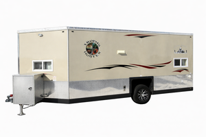 2025 Ice Castle Trophy Hunter 8x22 Stub Hydraulic Fish House