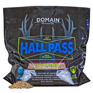 Domain Outdoors Hall Pass Wildlife Food Plot Seed  Annual  1/2 Acre