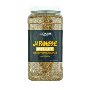 Domain Outdoors Japanese MIllet Wildlife Food Plot Seed  Annual  1/4 Acre