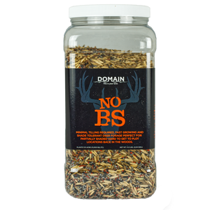 Domain Outdoors No BS Wildlife Food Plot Seed  1/4 Acre