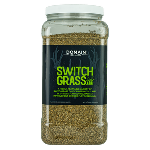 Domain Outdoors RC Big Rock Switch Grass Wildlife Food Plot Seed  Perennial  1/2 Acre