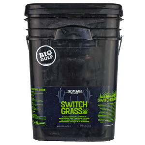 Domain Outdoors RC Big Rock Switch Grass - Bulk Pail Wildlife Food Plot Seed - Perennial - 2 Acre