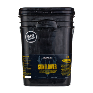 Domain Outdoors Sunflower - Bulk Pail Wildlife Food Plot Seed - Annual - 1 Acre