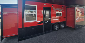 Ice Castle Waterfront Lodge 8x24 RV Camper & Fish House - FREE Livescope Fish Finder! ($4899 Value) - CALL FOR BEST PRICE!! Ice Castle Waterfront Lodge 8x24 RV Camper & Fish House - FREE Livescope Fish Finder! ($4899 Value) - CALL FOR BEST PRICE!!