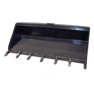 Prime Attach Skid Steer Heavy Duty 1/4" Dirt Bucket with Weld On Teeth 68" Prime Attach Skid Steer Heavy Duty 1/4" Dirt Bucket with Weld On Teeth 68"