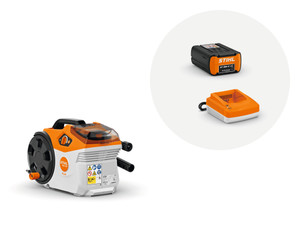 STIHL REA 100 PLUS Set with AP 300 S Pressure Washer