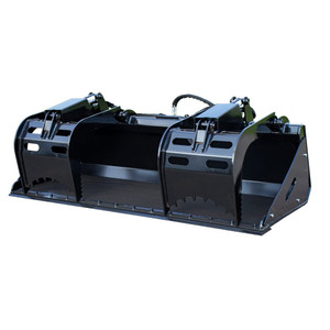 Prime Attach Skid Steer Heavy Duty 1/4" Dirt Bucket Grapple with weld on 1/2" Cutting Edge 78" Prime Attach Skid Steer Heavy Duty 1/4" Dirt Bucket Grapple with weld on 1/2" Cutting Edge 78"