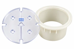Sven's Sleeve Glow Wheelhouse Ice Hole Sleeve & Clear Cover
