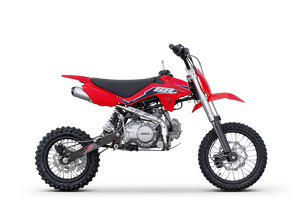 SSR Motorsports SR125ME Pit Dirt Bike - Red SSR Motorsports SR125ME Pit Dirt Bike - Red