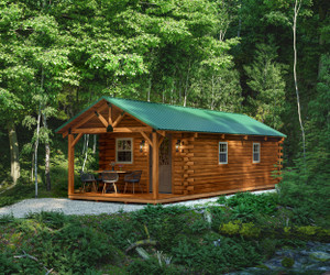 The Timber Trails 10x20 Cabin The Timber Trails 10x20 Cabin