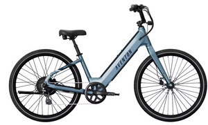 Aventon Pace 4 Step Through Large Blue Steel Ebike Aventon Pace 4 Step Through Large Blue Steel Ebike