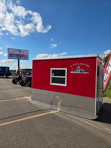 Ice Castle Little Skidder 5.5x10 Aluminum Fish House - FREE Garmin Navionics Bundle! ($599 Value!) - CALL FOR BEST PRICE!! Ice Castle Little Skidder 5.5x10 Aluminum Fish House - FREE Garmin Navionics Bundle! ($599 Value!) - CALL FOR BEST PRICE!!