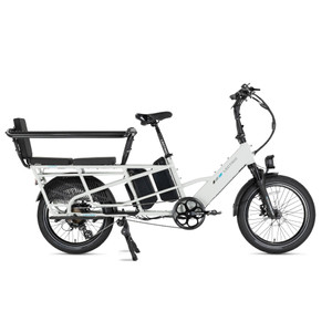 Lectric Xpedition2 Step-Thru Dual-Battery Ebike - Stratus White Lectric Xpedition2 Step-Thru Dual-Battery Ebike - Stratus White