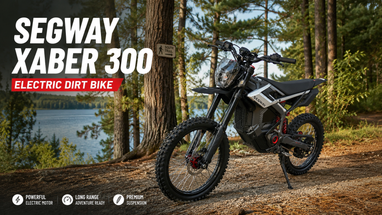 Segway Xaber 300 Electric Dirt Bike: 60 MPH Off-Road Power Now Available in Minnesota