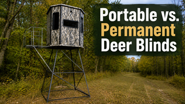 Portable vs. Permanent Deer Blinds: Why Orion Modular Blinds Make Sense in Minnesota