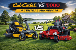 Cub Cadet vs Toro Zero-Turn & Riding Mowers in Central Minnesota
