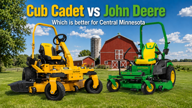 Cub Cadet vs John Deere in Central Minnesota: Which Riding Lawn Mower Is Better?