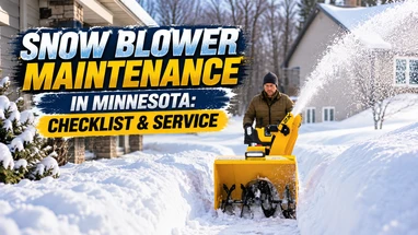 Snow Blower Maintenance in Minnesota: Checklist & Service