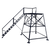 Rutted-Up Defender Archery Hunting Blind - 8 Windows - 10' Stand/Stairs Included (BLOWOUT PRICING! - SAVE $1000)