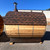 Setri 7'x12' 10-Person Western Red Cedar Barrel Sauna w/ Changing Room Setri 7'x12' 10-Person Western Red Cedar Barrel Sauna w/ Changing Room