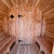 Setri 7'x12' 10-Person Western Red Cedar Barrel Sauna w/ Changing Room Setri 7'x12' 10-Person Western Red Cedar Barrel Sauna w/ Changing Room