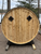 IN-STOCK! Setri 6×4 2-Person Western Red Cedar Barrel Sauna with Finlandia Electric Heater