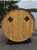 IN-STOCK! Setri 6×6 4-Person Western Red Cedar Barrel Sauna with Finlandia Electric Heater