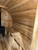 IN-STOCK! Setri 6×8 6-Person Western Red Cedar Barrel Sauna with Wood Stove