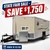 2025 Ice Castle Trophy Hunter 8x22 Stub Hydraulic Fish House