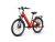 PUCKIPUPPY Poodle Pro Red - Step-Through Commuter Electric Bike