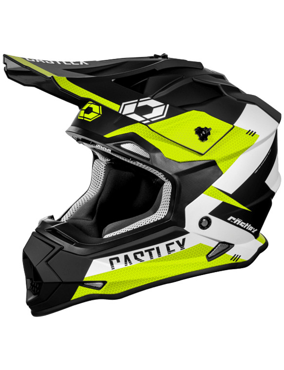 Castle X Youth MX Corsa Matte Hi-Vis XL