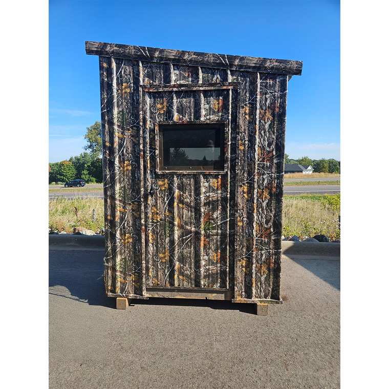 The Lone Wolf - 5.5x5 Amish Camo Hunting Blind 