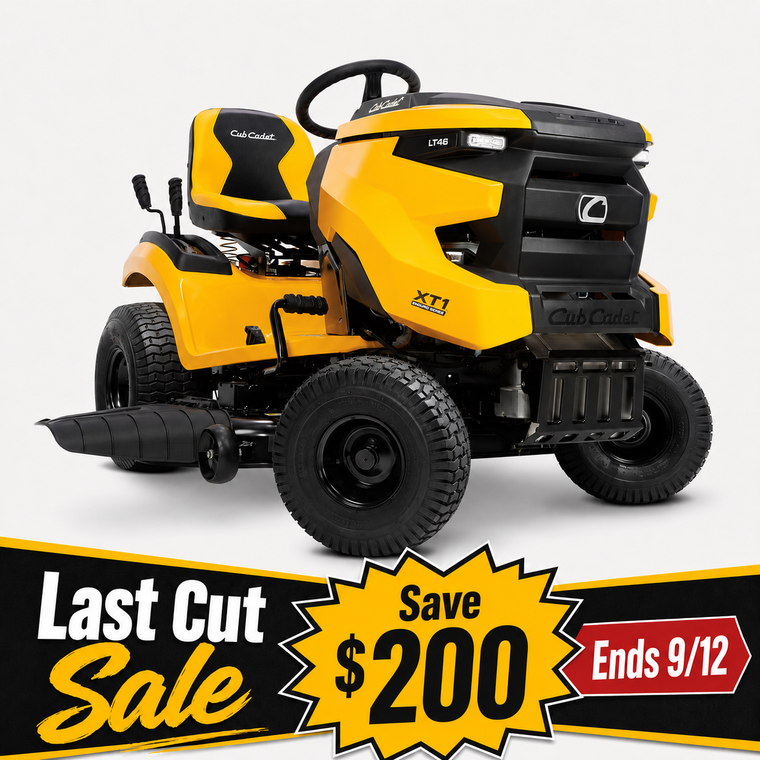 Cub Cadet XT1 LT46 46-Inch Riding Lawn Mower -  SAVE $200