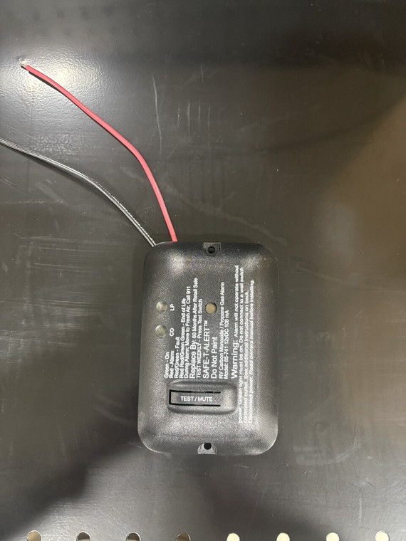 Carbon Monoxide (CO) Alarm for Ice Castle Fish Houses