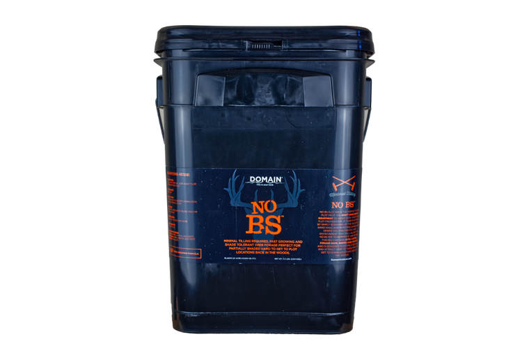 Domain Outdoors No BS - Bulk Pail Wildlife Food Plot Seed - 1 Acre