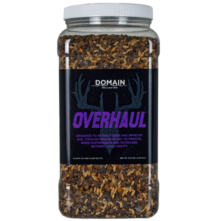 Domain Outdoors Overhaul Wildlife Food Plot Seed  Annual  1/4 Acre