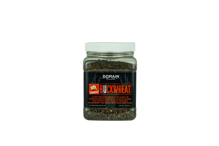Domain Outdoors Pounder - Buckwheat Wildlife Grain Food Plot Seed  Annual  1/40 Acre