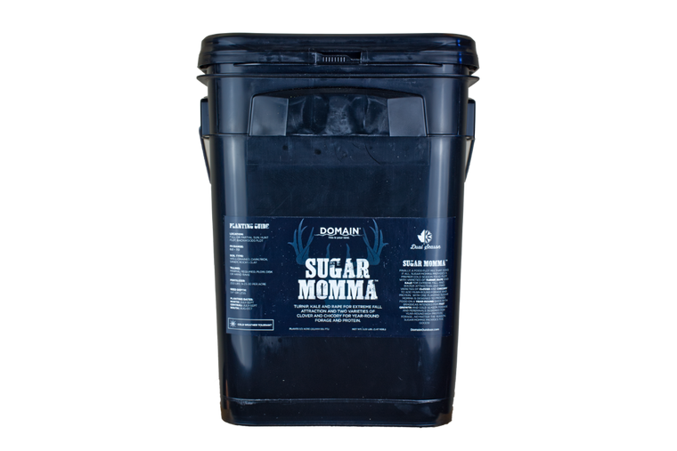 Domain Outdoors Sugar Momma - Bulk Pail Wildlife Food Plot Seed - 4 Acre