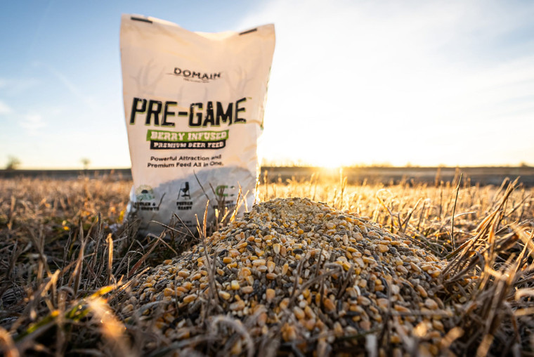 Domain Outdoors Pre Game (40LB) Wildlife Feed - 40 lbs