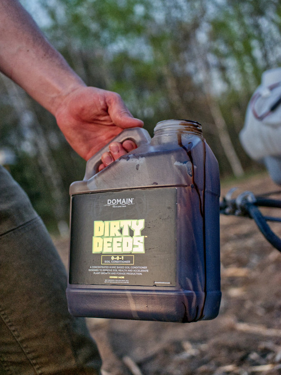 Domain Outdoors Dirty Deeds Soil Conditioner Food Plot Soil Conditioner - 1 ACRE