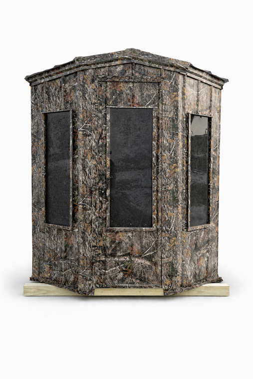 The Archer Octagon 5.5x5.5 Amish Camo Hunting Blind